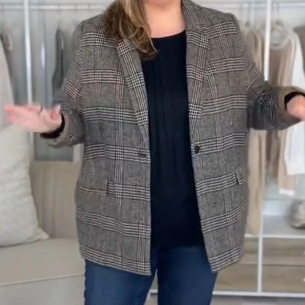NEW The Drop Women's Blake Long Blazer - Picture 10 of 13